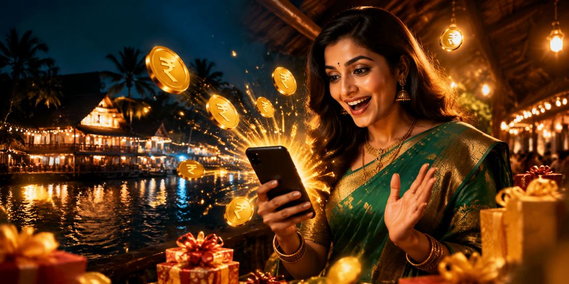 Mobile casino player enjoying Aviator game in Kerala